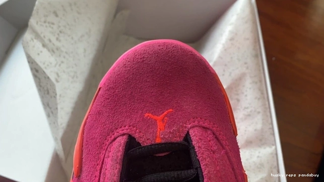 Cheap Husky Jordan Low Pink Shocking 14 (W) DH4121-600 Retro 0704